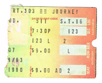 Journey stub